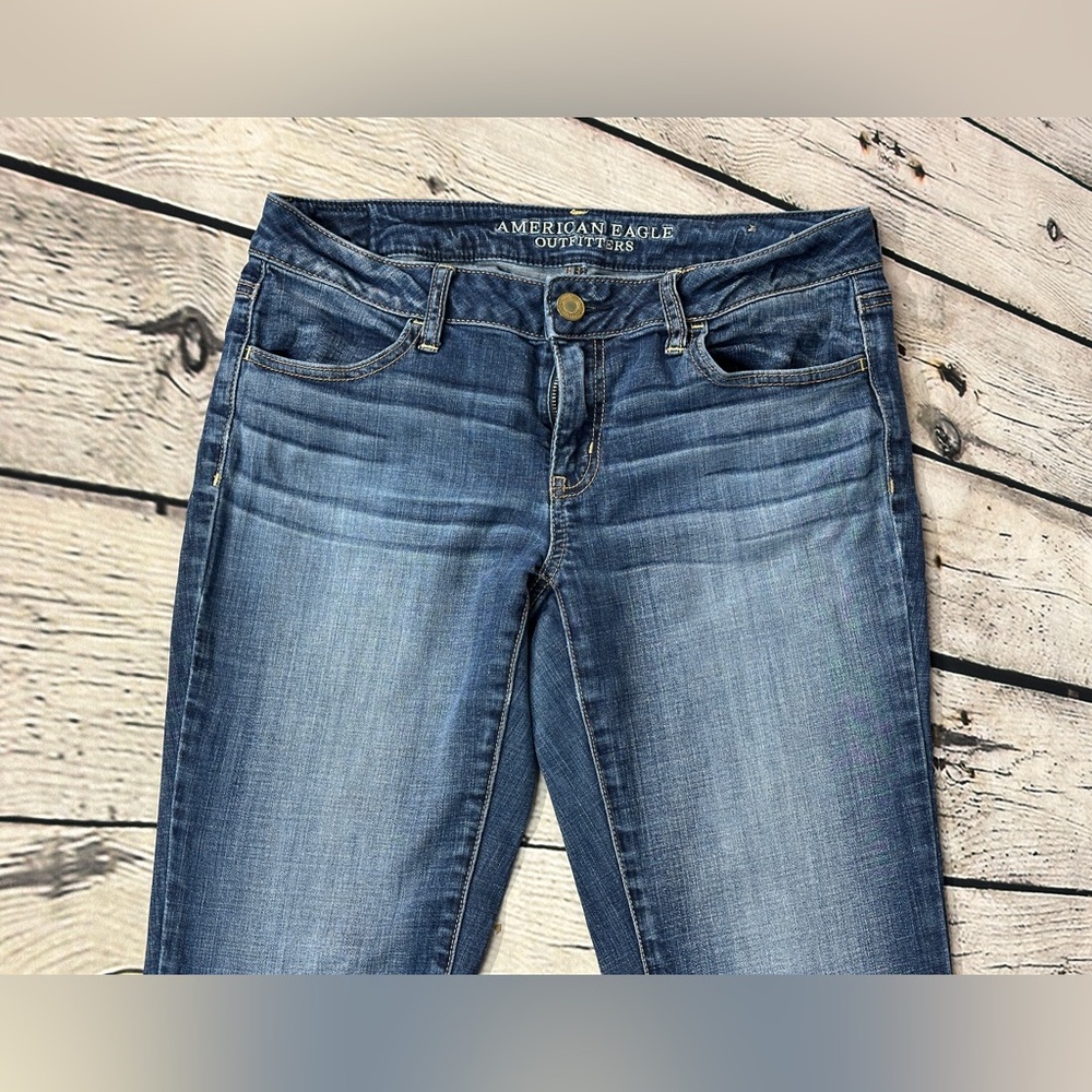 American Eagle Outfitters Light Blue Jeggings Jeans - Picture 3 of 8